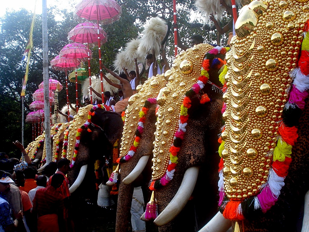 Thrissur Pooram Festival in Kerala