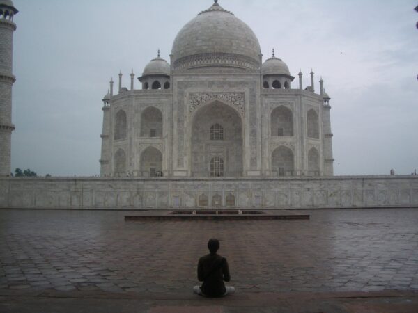 Visiting Taj Mahal in monsoons is always a good idea!