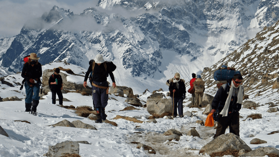 Trekking in the Himalayas